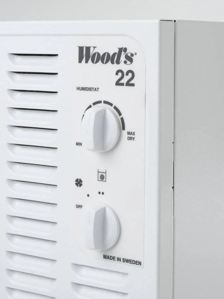 Eco-efficient basement dehumidifier with R290 refrigerant by Wood’s