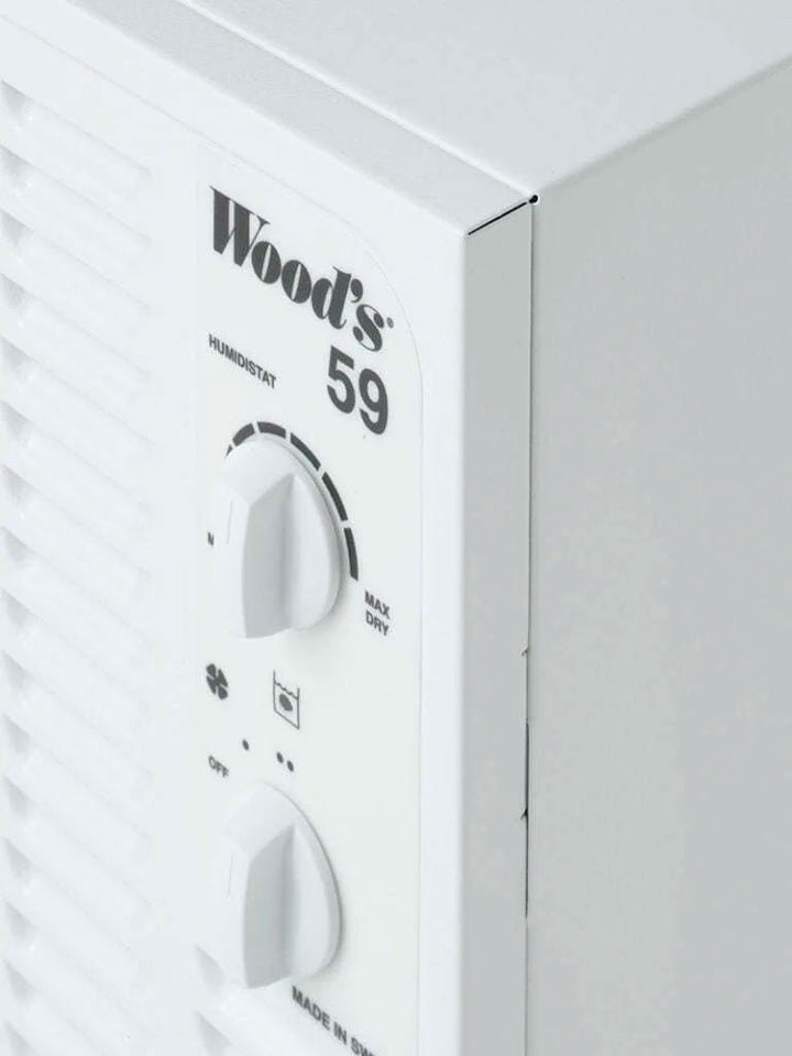 Energy-efficient rotary compressor dehumidifier by Wood’s Sweden
