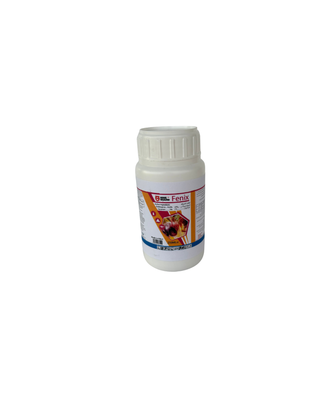 NineGuard Fenix 250ml insecticide concentrate for mosquito, cockroach, ant, flea, tick and spider control in Lebanon.