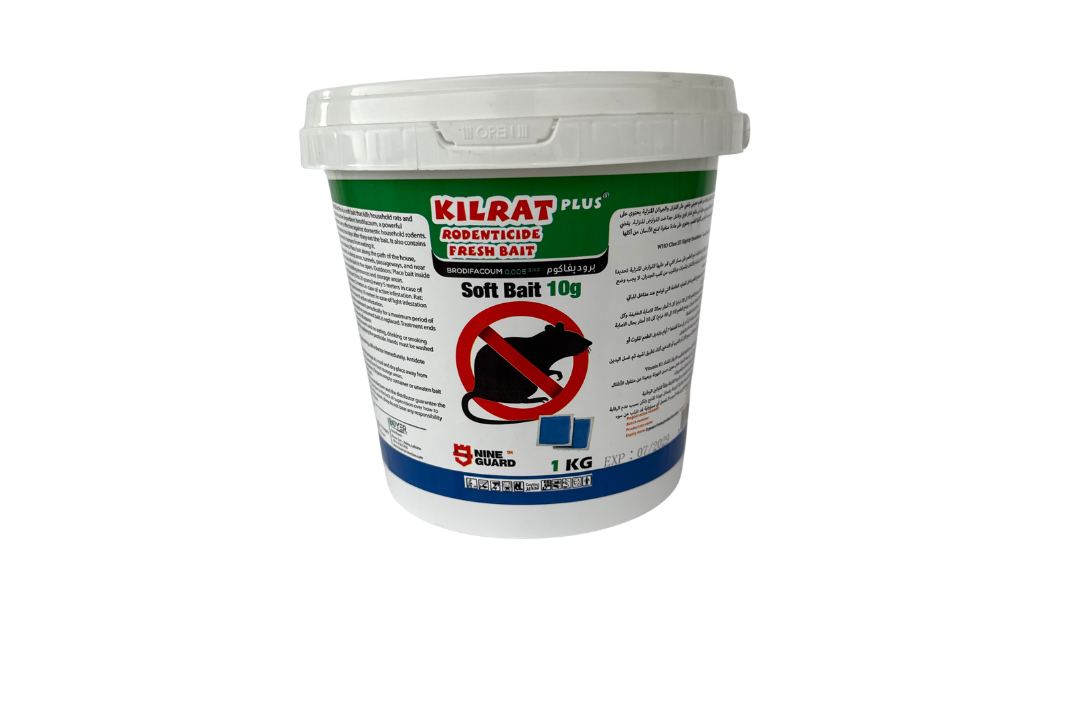 Kilrat Plus 1kg brodifacoum soft bait rodenticide for rat and mouse control in Lebanon