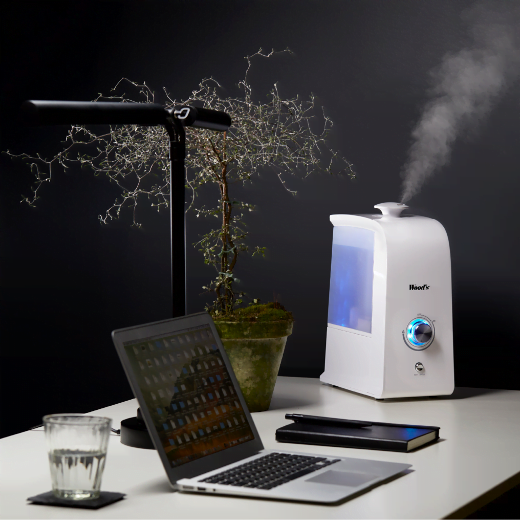 Modern Scandinavian design humidifier WHU400 by Woods