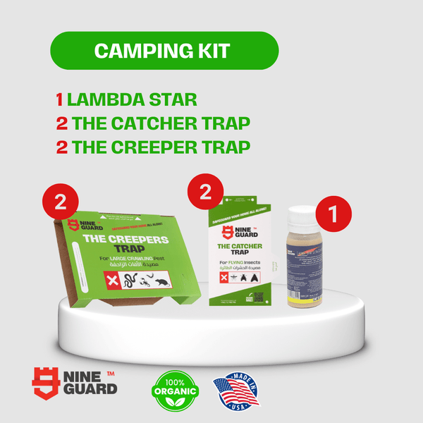 Nineguard Camping Kit complete outdoor pest protection Lebanon