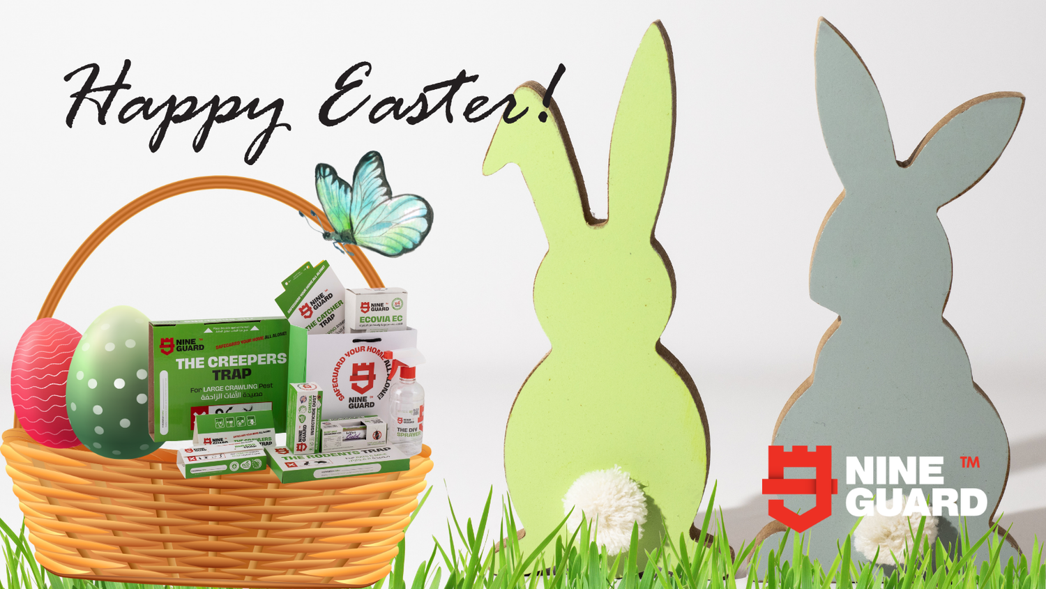 Nineguard Happy Easter Banner 