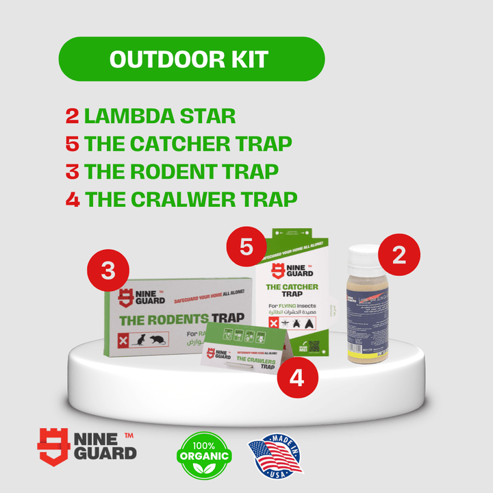 Nineguard outdoor protection bundle for gardens Lebanon