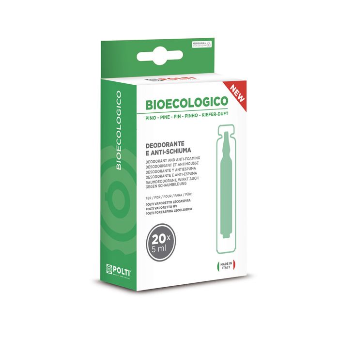 Polti Bioecologico Pine Deodorant Anti-Foam vials by Nineguard Lebanon