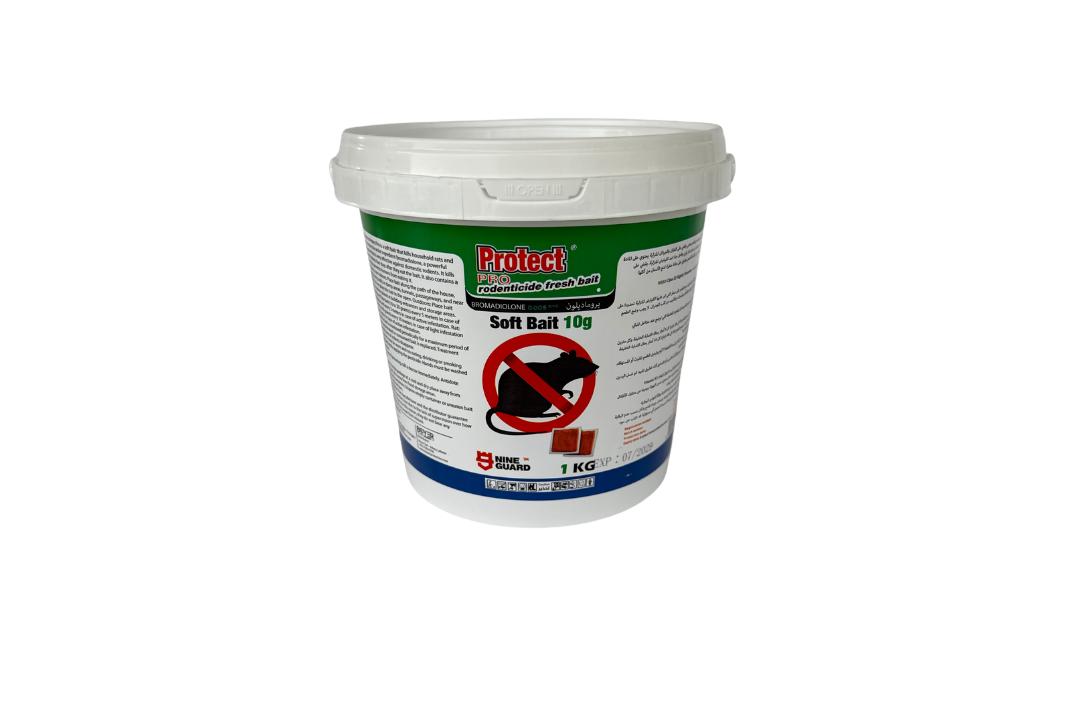 Protect Pro 1kg individual soft bait portions for rat and mouse rodent control in Lebanon