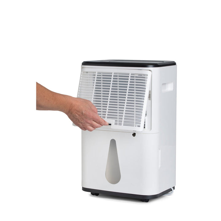 Residential home humidity management using Woods MDX20P