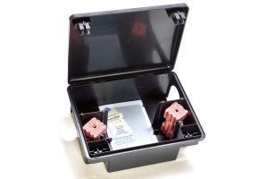 Secure lock and key rat control box Made in Europe