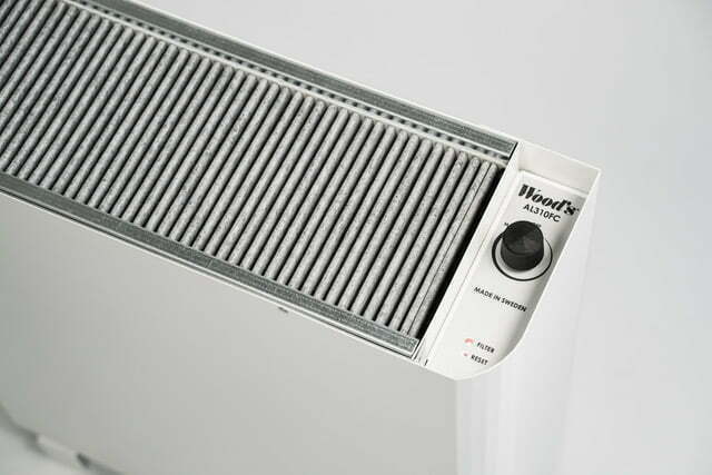 Wood’s AL 310FC air purifier with 10-year warranty and carbon filter option