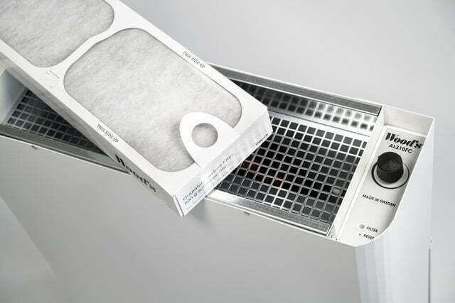 Wood’s AL 310FC high-performance eco air purifier for small and medium rooms