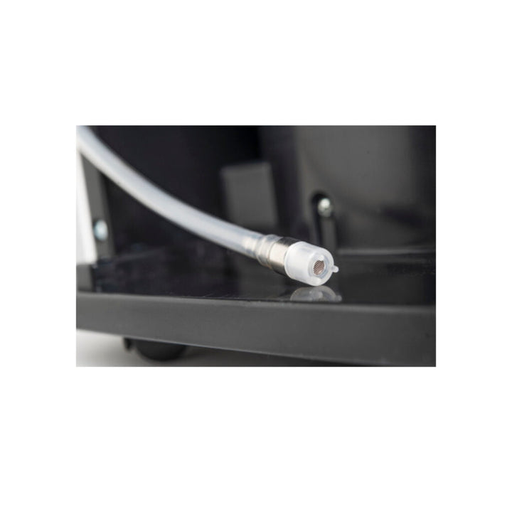 Woods Dehumidifier MDX20P with caster wheels for easy mobility