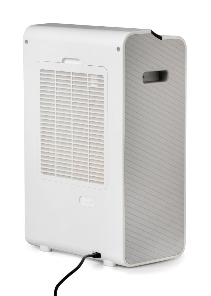 Woods WDD90 dehumidifier preventing mildew in cold spaces