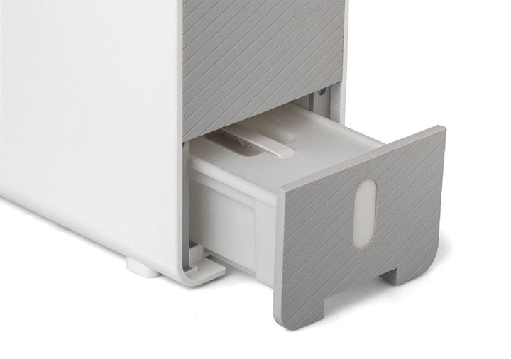 Woods WDD90 efficient dehumidifier in industrial warehouse