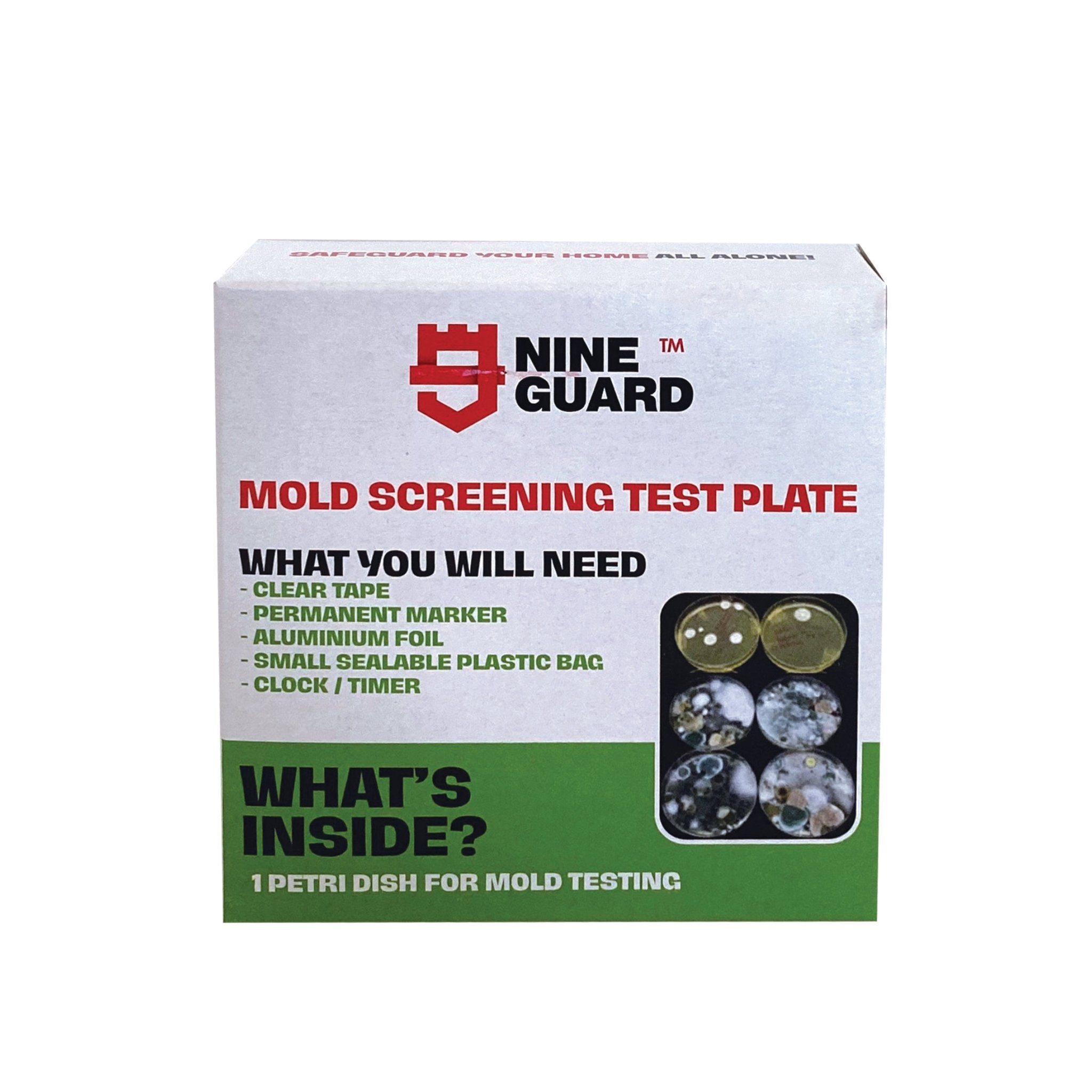 Mold Screening Petri Dish Test Plate - Nineguard