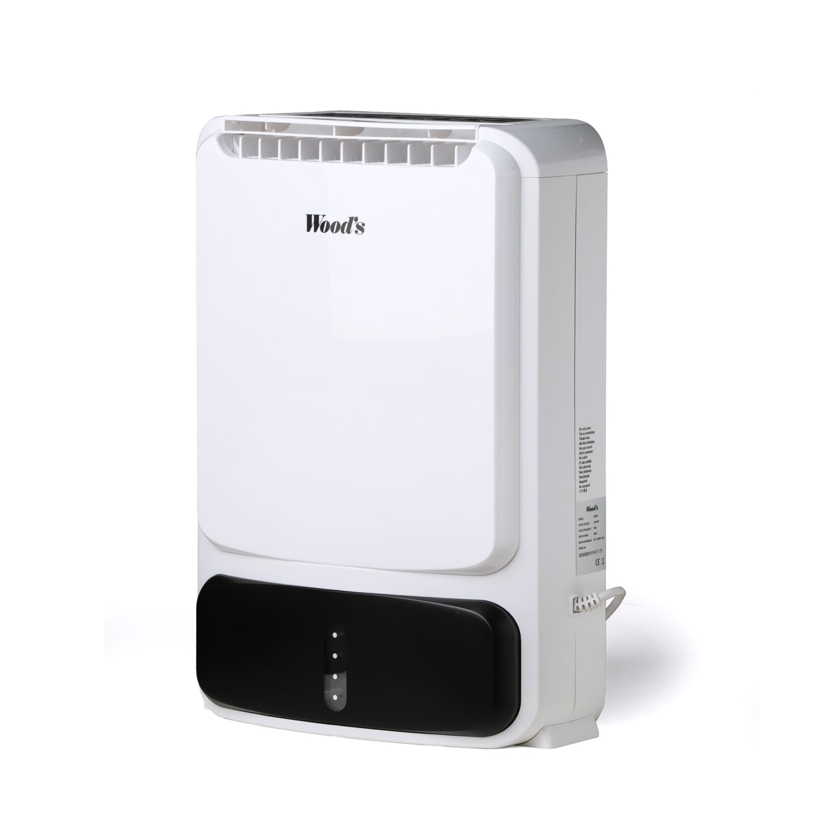 Wood's WDD80 low temperature dehumidifier for basements, laundry rooms and apartments