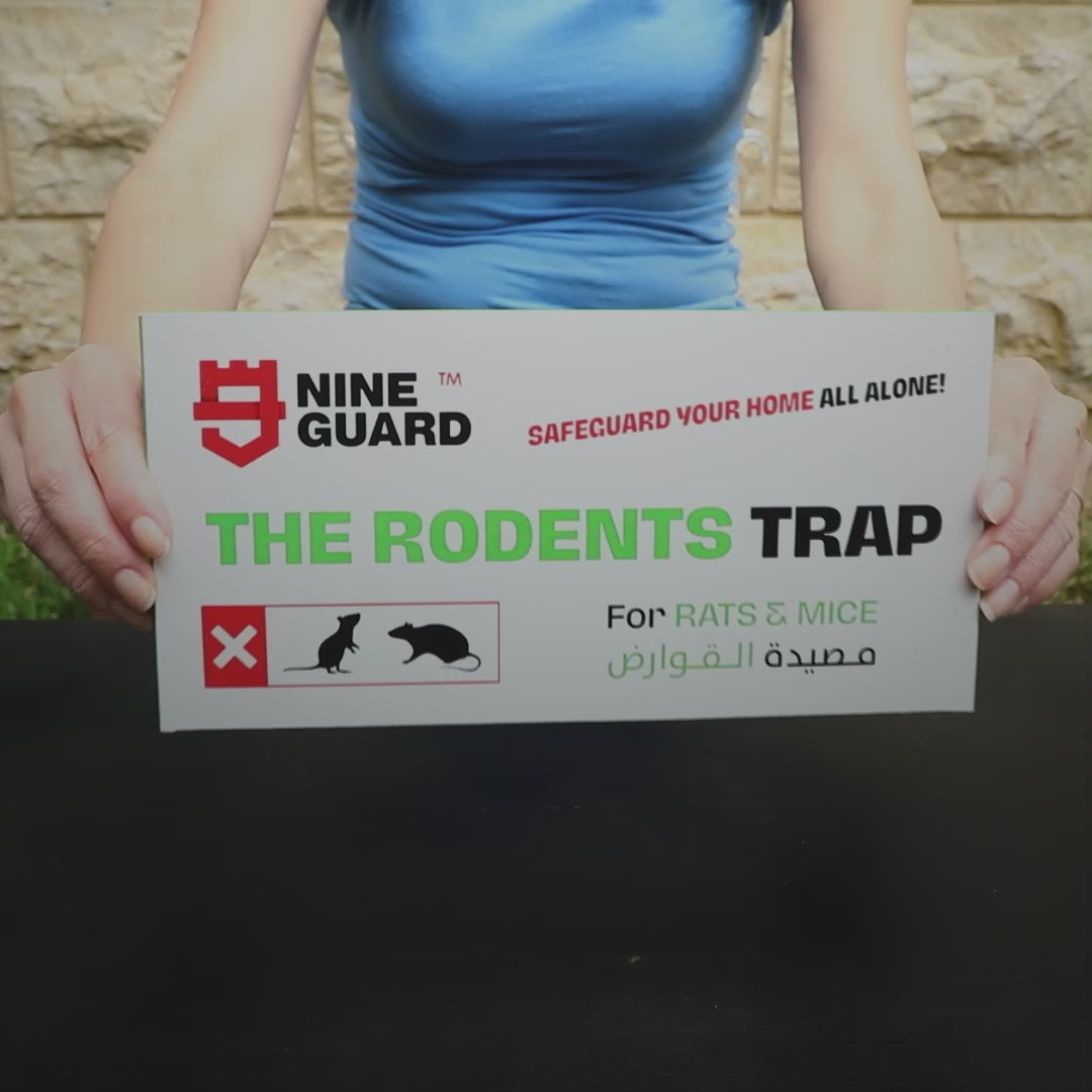 NineGuardLB rodent trap 25x12cm strong adhesive